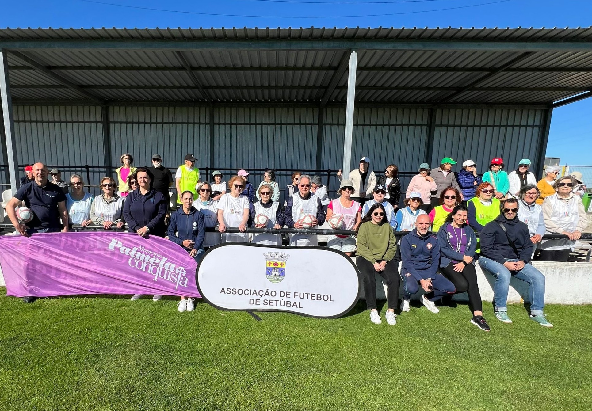  Walking Football mostrou-se em Palmela